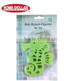 Hippo Dragon Dinosaur Shape Bathroom Double Sides Attract Wall Paster Non-slip Mat thumbnail-1
