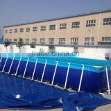 Steel Frame Swimming Pool 159"x79"x39.5" With Sand Filter thumbnail-2