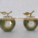 PAKISTAN FACTORY MADE EXPORT QUALITY CLOCKS ONYX MARBLE HANDICRAFTS thumbnail-3