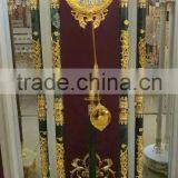 Magnificent French Louis XV Style Palace Standing Clock, Dore Bronze Antique Standing Clock thumbnail-4