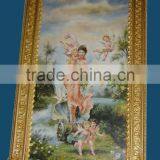 The Family Picnic Framed Wall Mounting Oil Painting, Home Decorated Painting Mural thumbnail-3