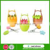 Creative Home Party Decor Gift Silicone Snack Dessert Fruit Forks thumbnail-2