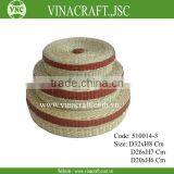 Round Seagrass Box Packaging Gift