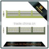 Garden Decoration Powder Coated Iron Craft Aluminum Garden Fence thumbnail-5