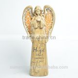 Resin wing angel figurine statues catholic religious items wholesale