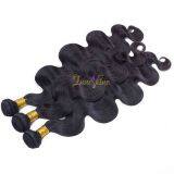Wholesale Natural Virgin Remy Indian Human Body Wave Human Hair Weft/weaving thumbnail-3