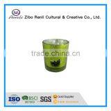 Electroplated Design Decorative Glass Votive Candle Holder Christmas thumbnail-5