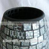 New Design Leopard Print Pattern Oval Shaped Glass Vase thumbnail-4