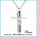 Luminous Glow in the Dark Heart Locket Charm Pendant Ladies Jewelry Necklace thumbnail-2