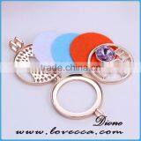 Wholesale Stainless Steel Jewelry Diffuser Necklace With Plated Rose Gold thumbnail-4