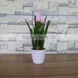 Plastic Artificial Tulip Flowers Bonsai for Home and Commercial Decoation thumbnail-1
