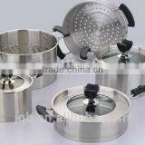 New Style Stainless Steel 6pcs Cookware Set/pot Set thumbnail-3