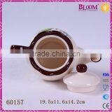 Decal Desgin Home Tableware for Cheap Ceramic Teapot thumbnail-5