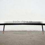 28 Inch Height Metal Iron Table Base With Brass Legs thumbnail-1