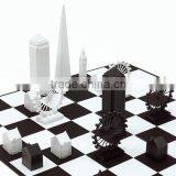 2017 Factory Wholesale Custom Acrylic Chess Set,colored Glass Chess Sets, 3D Marble Chess Set thumbnail-6