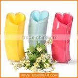 Home Decorative Fiberglass Heart Shaped Flower Pot thumbnail-1