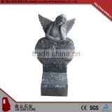 High quality polished granite angel tombstone