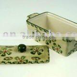 Stoneware Casserole Mini Rectangle Shape thumbnail-1
