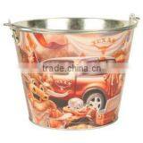 Tin Printed Ice Bucket 5 Quart thumbnail-1