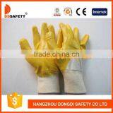 Ddsafety Cotton With Yellow Nitrile Glove thumbnail-5
