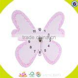 2017 Wholesale Cartoon Wooden Wall Clock for Kids Best Design Wooden Wall Clock for Kids Hot Wooden Wall Clock for Kids W09D021 thumbnail-4