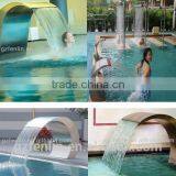 12 Years Factory Made Swimming Pool Stainless Steel Waterfall thumbnail-3