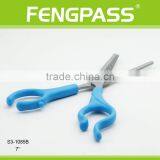 S3-1085B 7" Inch 2CR13 Stainless Steel Blade New Design Single Thinning Hairdressing Scissors Barber Scissors Beauty Scissors thumbnail-3