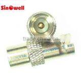 BNC Female to IEC Male Coaxial Connector Adapter thumbnail-3