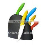 Stainless Steel Non Stick Kitchen Knife Set With Block thumbnail-1