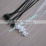 2017 Hot CUSTOM Loop Locking Black White Plastic Seal Tag