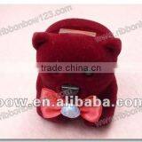 Gift Decorative Bow With a Small Artificial Flower thumbnail-1