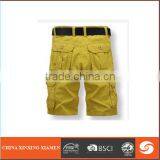 OEM Service Supply Type and 100% Cotton Cargo Short Pants With Six Pockets Cotton Twill Short Pants for Men