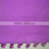 Ombre Dyed Cotton Scarf thumbnail-2