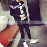 Cheap Stripes Zipper Jacket Coat Man thumbnail-3