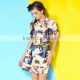 2015 Arabic Evening Dress Long Anarkali Dress Wholesale Bandage Dress thumbnail-3