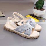 Zm50121b Summer New Style Ladies Roman Shoes Women Flat Sandal Shoe thumbnail-2