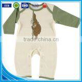 Printed Autumn Wear Long Sleeve Custom Infant Organic Cotton Wholesale 1 Year Old Babies Clothes for Baby thumbnail-1