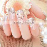 Fashionable Designed Finished Pearl Manicure Nail Tips thumbnail-4