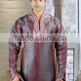 Designer Kurta Pyjamas thumbnail-2
