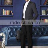 Latest Style Dark Black Men Wedding Suits thumbnail-2