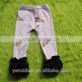 Cheap Price Kids Leggings Tight Ruffle Icing Leggings Baby Girl Short Hot Pants Legging thumbnail-6