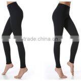 Toning Belly in Tall Waist Tight Yoga Ninth Pants 85% Polyester + 15% Spandex Women Wholesale Yoga Pants thumbnail-4