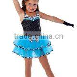 New Bow Kid Dance Wear/skirt -new Blink Bow Woman' Dance Costume/tutu- Shiny Bow Girl Dance Dress-kids and Adults thumbnail-1