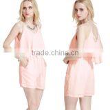 2016 Fashion Oem Women Dress One Pieces Chiffon Sexy Sundresses 2016 thumbnail-2