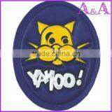 Fashionable Custom Brand Luggage Bag Silicone Label PVC Logo Rubber Tag thumbnail-4