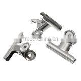Wholesale Cheap Silver Tone Stainless Steel Bulldog Clip For Office Use thumbnail-3