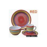 Hou0324 Hand Painted Dinner Set