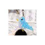 4mm Crystal Beaded Swallow 3d Bird Cell Phone Charm thumbnail-2