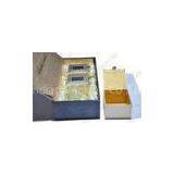 Book Shape Cardboard Tea Box With Gold Foil Logo For Gift Packing