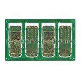 Blind ENIG Quick Turn PCB Green Board Solder Mask High Frequency 2.0mm
